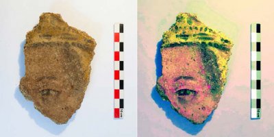 Modification colorimétrique sur enduit peint